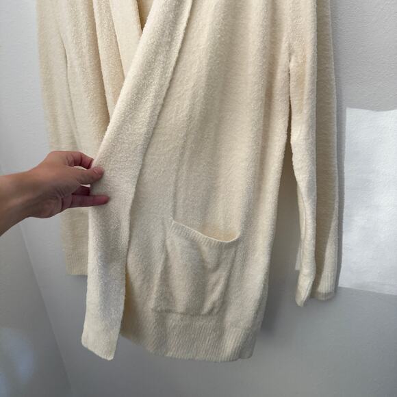 Barefoot Dreams Cozy Chic Lite Cardigan Sweater Sz Large - Picture 2 of 6